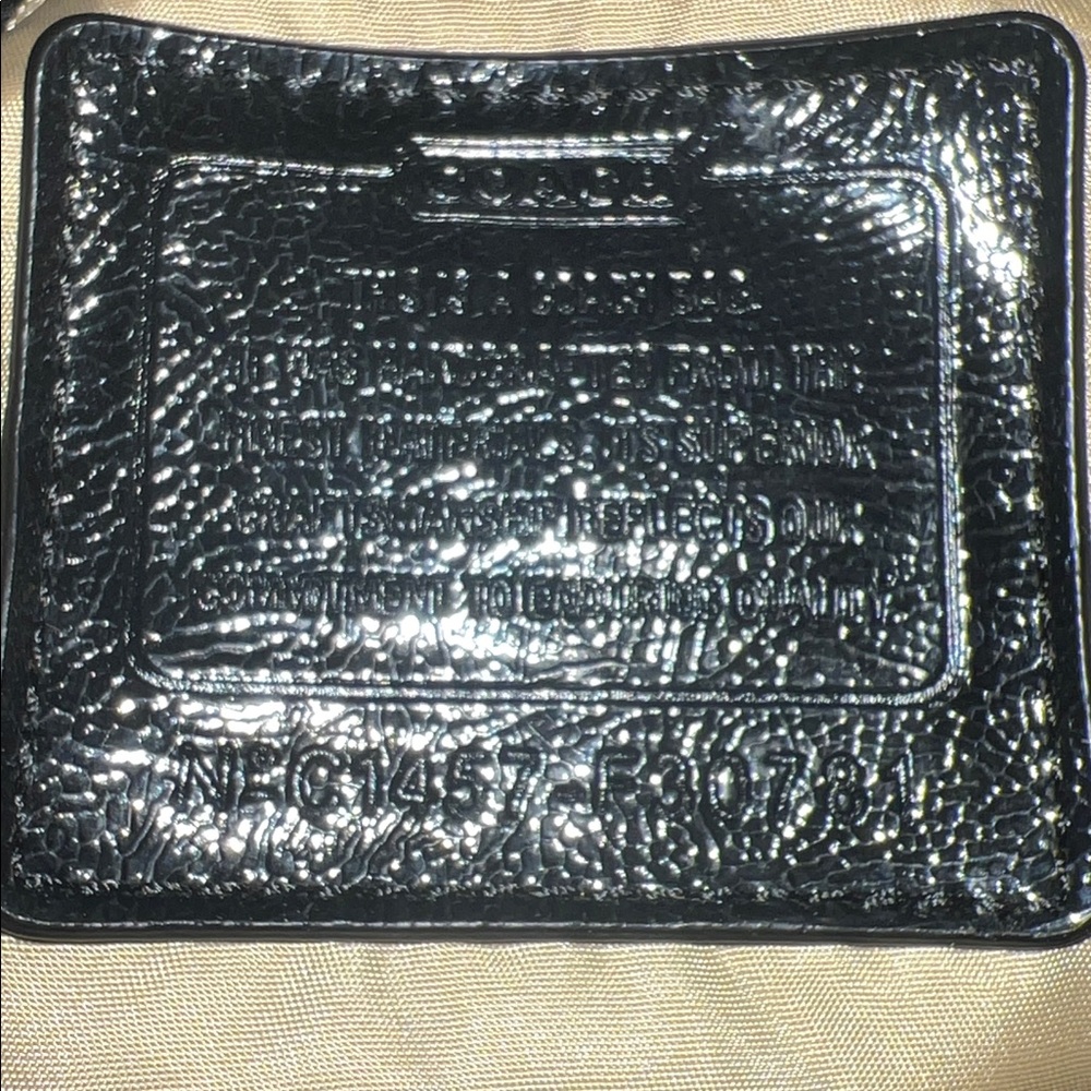 Coach Backpack Signature Black Nylon - Picture 4 of 10